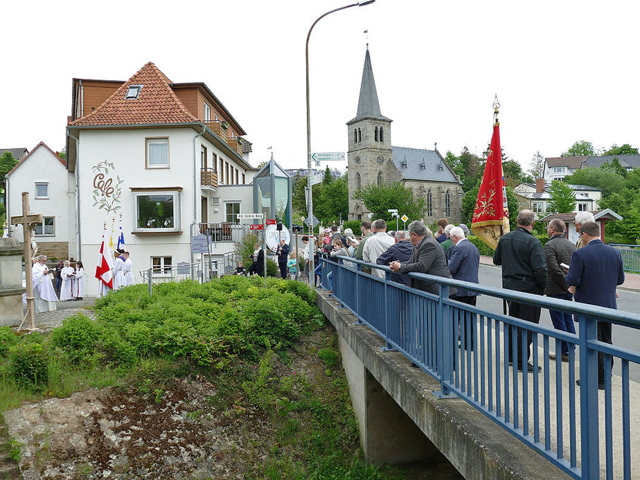 Bittprozession an Christi Himmelfahrt (Foto: Karl-Franz Thiede)